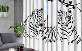 Комплект штор Тигры