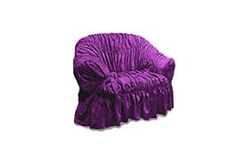 Чехол для мягкой мебели кресло Фиолет