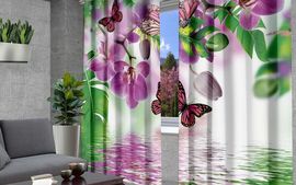 Комплект штор Орхидеи