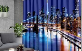 Комплект фототюль Бруклинский мост